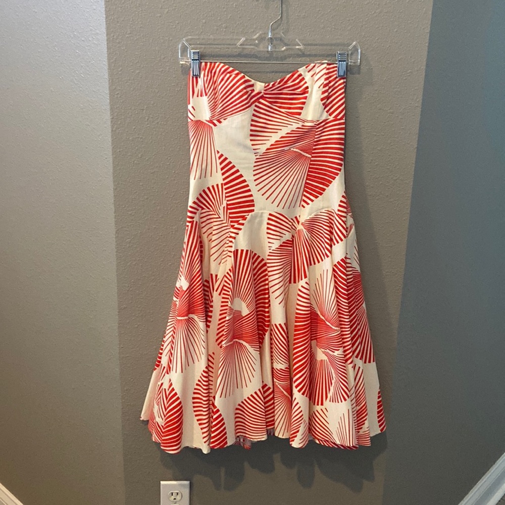 Diane Von furstenberg strapless sweet heart dress